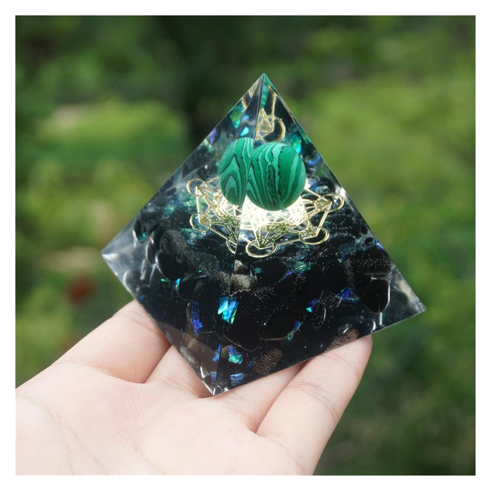 A★特選一品★希少レア☆奇跡の石【健康美容の石☆シュンガイトピラミッド 】❤️ シュンガイト ピラミッド（Sサイズ）